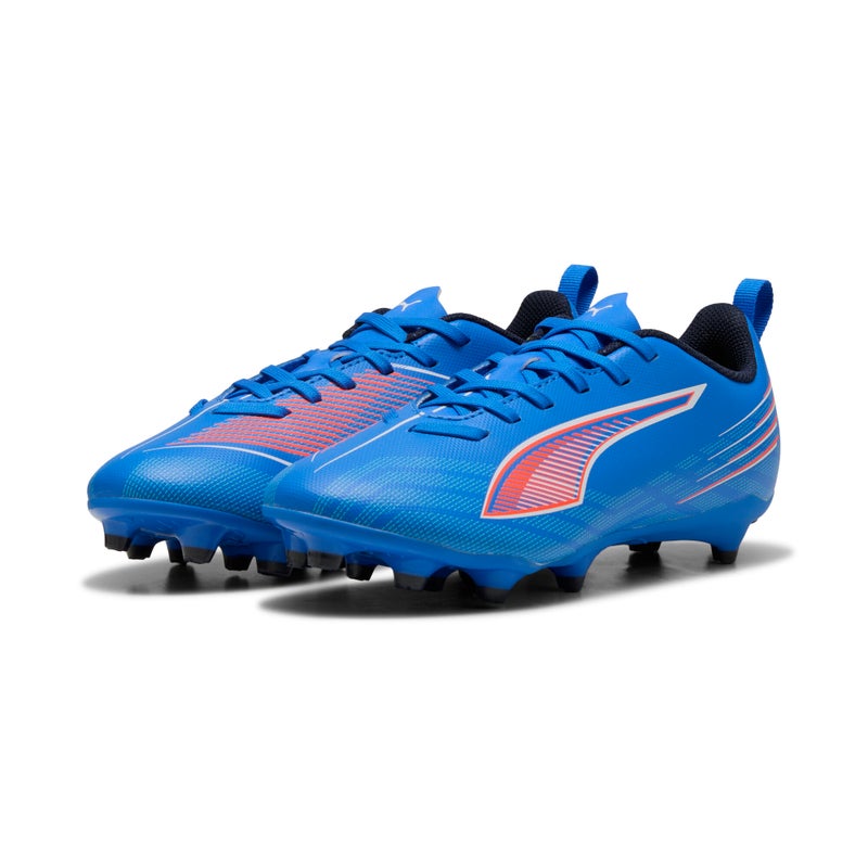 PUMA ULTRA 6 PLAY FG/AG Kids Unisex Blue Football Boots Youth - Image 2